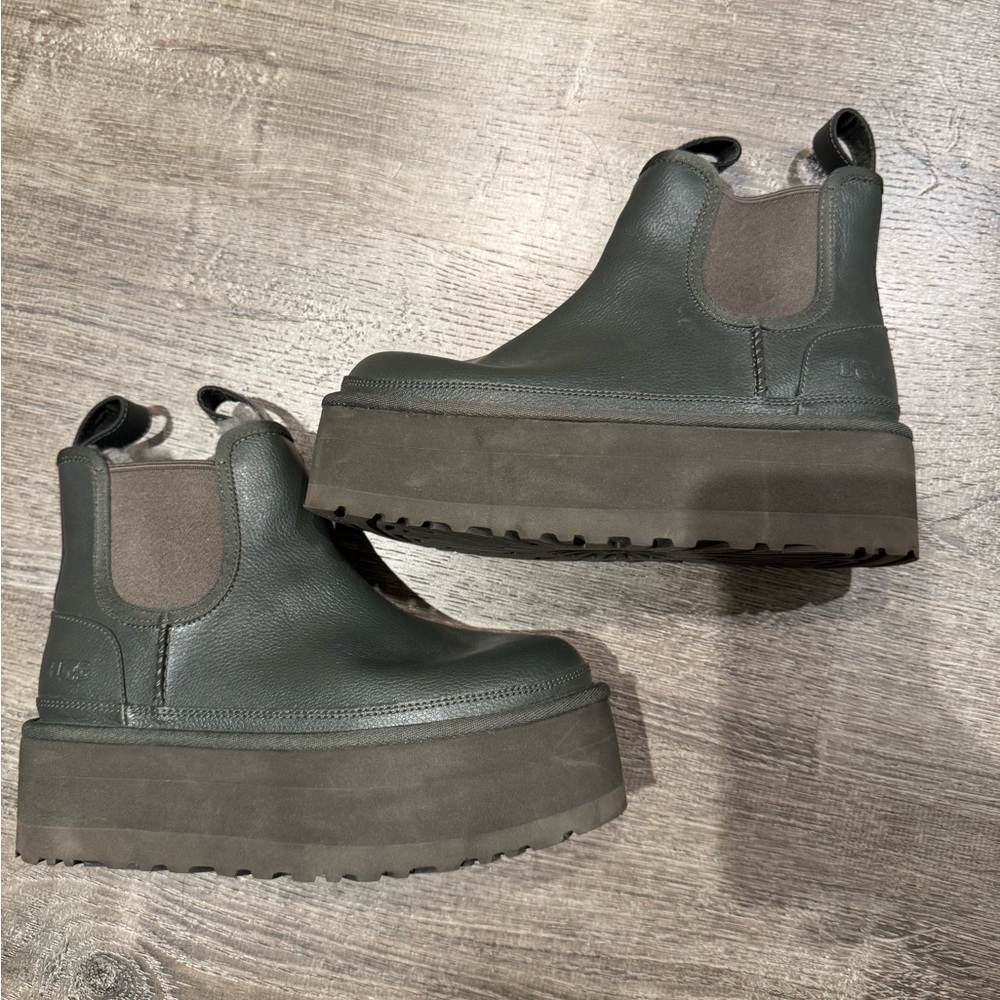 UGG Neumal Platform Chelsea Boots